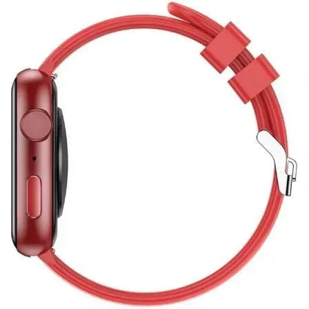 Smartwatch Forever IGo Watch 3 JW-500/ Notificaciones/ Frecuencia Cardíaca/ Rojo - PixelPlaza