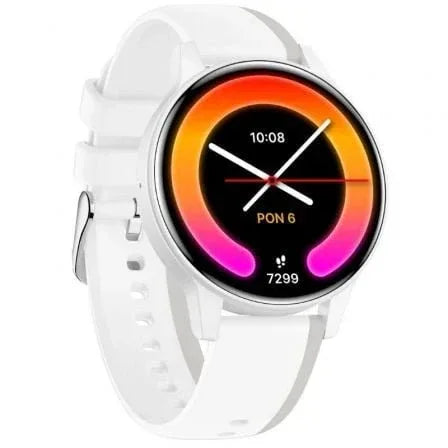 Forever Smartwatch IGo Watch 4 JW-600 Notificaciones/ Frecuencia Cardiaca/ Blanco - PixelPlaza