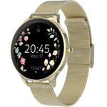 Smartwatch Forever Velora SB-306/ Notificaciones/ Frecuencia Cardíaca/ Oro - PixelPlaza