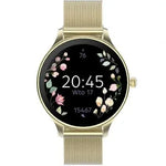 Smartwatch Forever Velora SB-306/ Notificaciones/ Frecuencia Cardíaca/ Oro - PixelPlaza