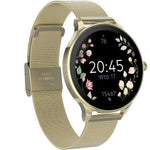Smartwatch Forever Velora SB-306/ Notificaciones/ Frecuencia Cardíaca/ Oro - PixelPlaza