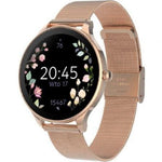 Smartwatch Forever Velora SB-306/ Notificaciones/ Frecuencia Cardíaca/ Oro Rosa - PixelPlaza