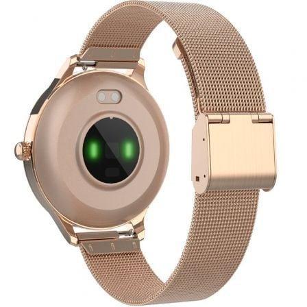 Smartwatch Forever Velora SB-306/ Notificaciones/ Frecuencia Cardíaca/ Oro Rosa - PixelPlaza