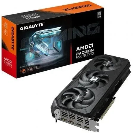 Tarjeta Gráfica Gigabyte Radeon RX 9070 Gaming OC/ 16GB GDDR6 - PixelPlaza