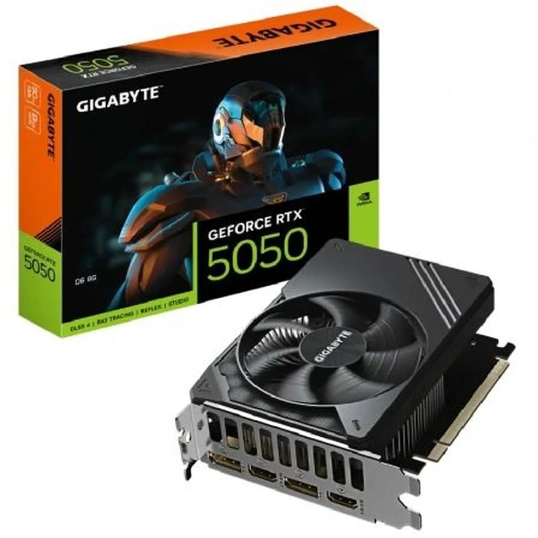 Tarjeta Gráfica Gigabyte GeForce RTX 5050 D6 8G/ 8GB GDDR6 - PixelPlaza