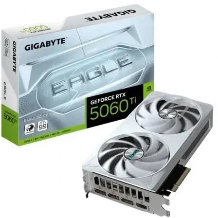 Tarjeta Grßfica Gigabyte GeForce RTX 5060 Ti Eagle OC ICE/ 16GB GDDR7 - PixelPlaza
