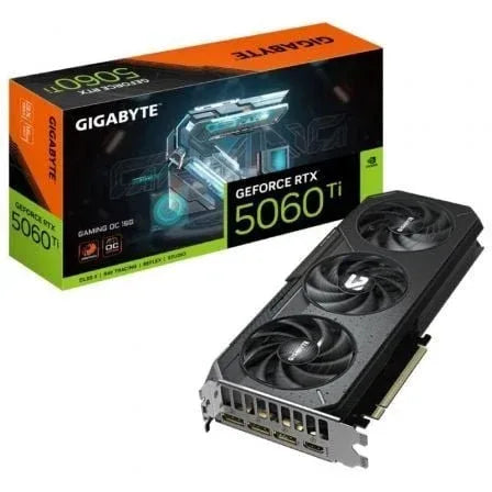 Tarjeta Gráfica Gigabyte GeForce RTX 5060 Ti Gaming OC/ 16GB GDDR7 - PixelPlaza
