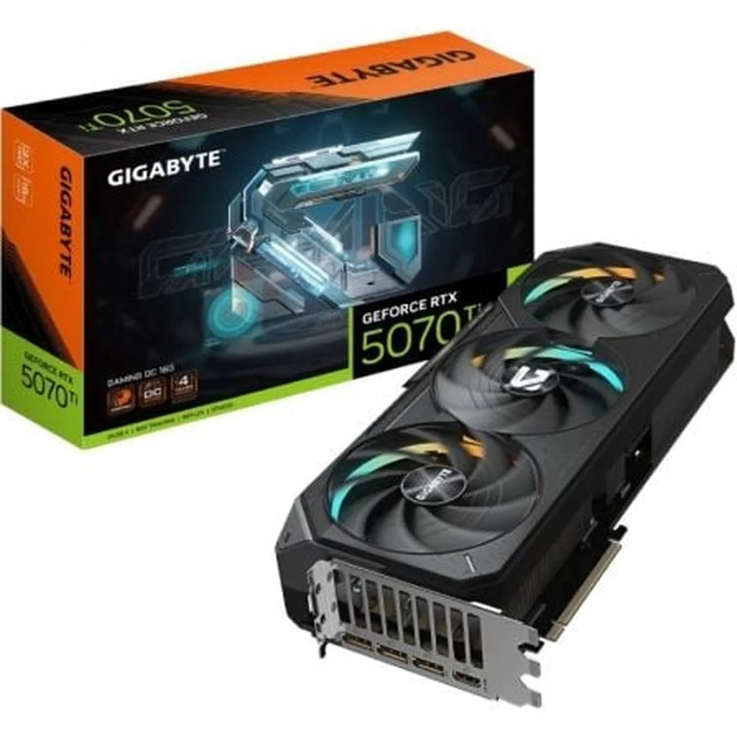 Tarjeta Grįfica Gigabyte GeForce RTX 5070Ti Gaming OC 16G/ 16GB GDDR7 - PixelPlaza