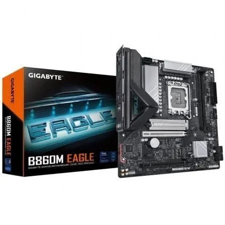 Placa Base Gigabyte B860M EAGLE Socket 1851/ DDR5/ PCIe 5.0/ Micro ATX - PixelPlaza