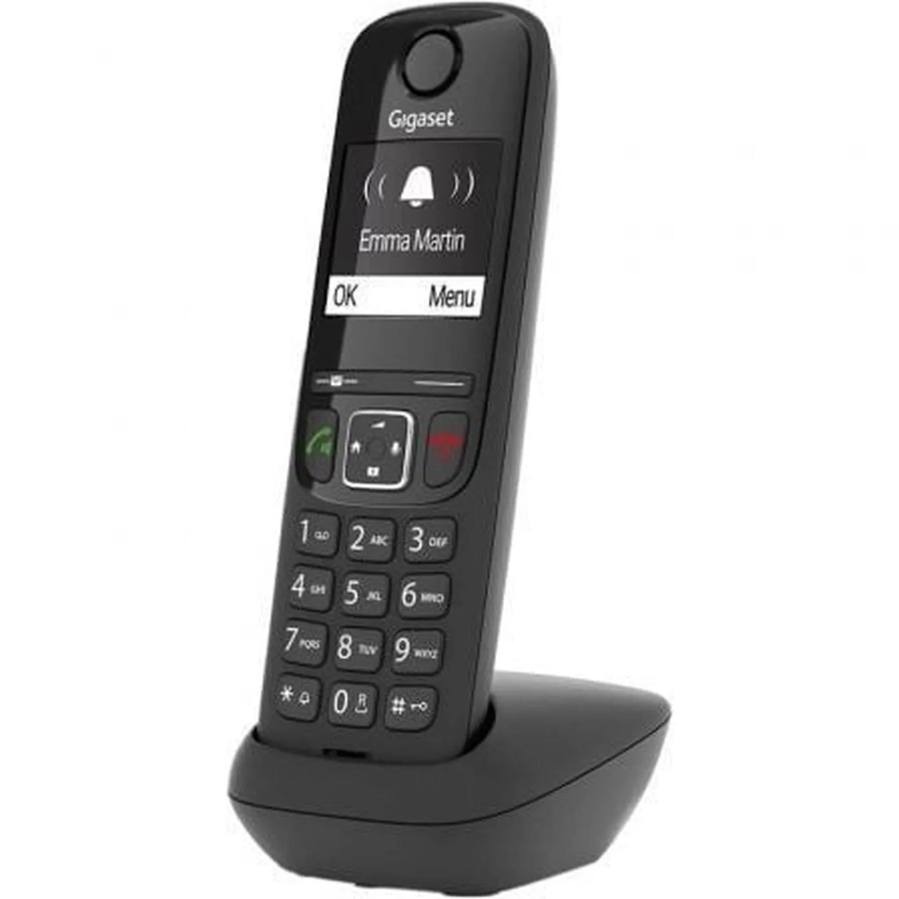 Teléfono Inalįmbrico Gigaset AS690/ Negro - PixelPlaza