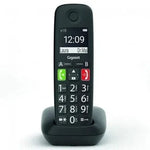 Teléfono fijo inalámbrico Gigaset e290 negro 150 numeros · 21 tonos