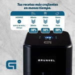 Freidora por Aire Airfryer / Sin Aceite Grunkel Black Easy Fryer/ 1200W/ Capacidad 4L - PixelPlaza