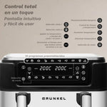 Freidora por Aire Airfryer / Sin Aceite Grunkel Dualflexifryer/ 2800W/ Capacidad 10L