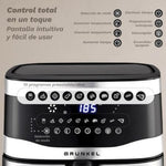 Freidora por Aire Airfryer / Sin Aceite Grunkel Maxisteelfryer/ 2200W/ Capacidad 9L