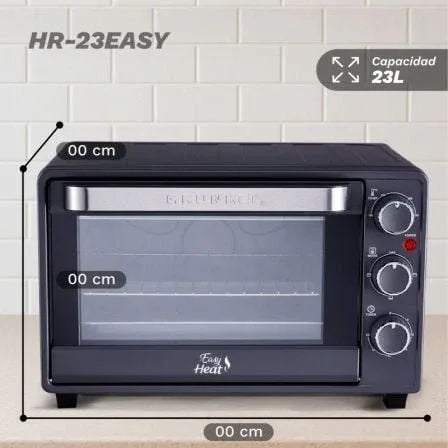 Horno de Sobremesa Grunkel HR-23EASY/ 1600W/ Capacidad 23L - PixelPlaza