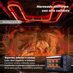 Horno de Sobremesa Grunkel HR-28COOK/ 1600W/ Capacidad 28L - PixelPlaza