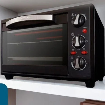Horno de Sobremesa Grunkel HR-28N RM/ 1600W/ Capacidad 28L - PixelPlaza
