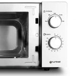Microondas Grunkel MW-20INOX/ 700W/ Capacidad 20L/ Función Grill/ Plata
