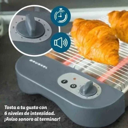 Tostador Grunkel TSP-MINISIZE/ 300W/ Azul - PixelPlaza