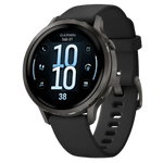 Garmin Venu 4 41 mm Negro Correa Silicona 1,2 pulgadas AMOLED GPS NFC 10 días 5ATM Smartwatch