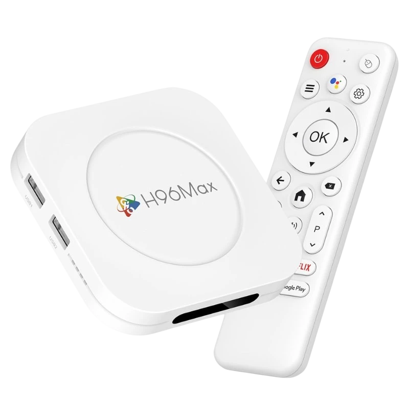 H96 Max M1 Plus 2GB/16GB Android 14 8K WiFi 6 Bluetooth RK3528 TV Box