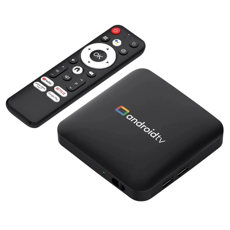 H96 Max S905L3 2GB/16GB Android 14 4K WiFi doble banda Bluetooth Gigabit TV Box