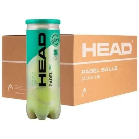 Cajón Bolas Head Padel One/ 24 packs de 3 unidades - PixelPlaza