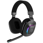 Auriculares Gaming Inalámbricos con Micrófono Hiditec Vortex ARGB/ Jack 3.5/ Bluetooth/ Negros - PixelPlaza