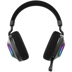 Auriculares Gaming Inalámbricos con Micrófono Hiditec Vortex ARGB/ Jack 3.5/ Bluetooth/ Negros - PixelPlaza