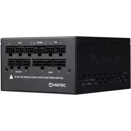 Fuente de Alimentación Hiditec GDX1050 V3/ 1050W/ Ventilador 14cm/ ATX 3.1/ PCIe 5.1/ 80 Plus Gold - PixelPlaza