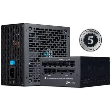 Fuente de Alimentación Hiditec GDX750 V2/ 750W/ Ventilador 14cm/ ATX 3.0/ PCIe 5.0/ 80 Plus Gold - PixelPlaza