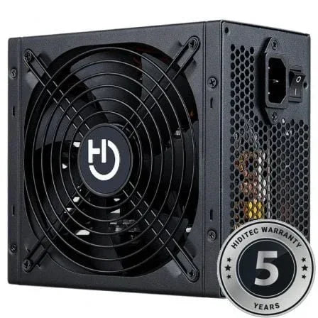Fuente de Alimentación Hiditec BZ850/ 850W/ Ventilador 14cm/ 80 Plus Bronze - PixelPlaza