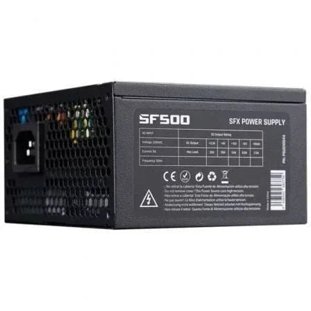 Fuente de Alimentación Hiditec SF500/ 500W/ Ventilador 8cm - PixelPlaza