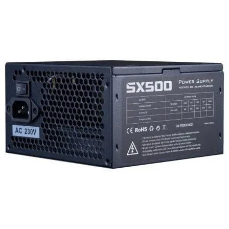 Fuente de Alimentación Hiditec SX 500 BULK/ 500W/ Ventilador 12cm/ Incluye cable de alimentación 1.5m - PixelPlaza