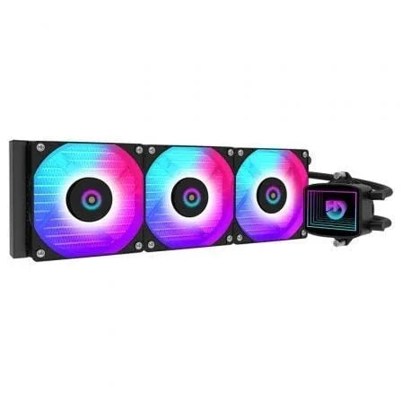 Sistema de Refrigeración Líquida Hiditec LQ360/ Negro - PixelPlaza