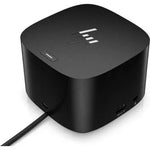 Docking USB Tipo-C HP Thunderbolt G4 280 W con cable combo/ 4xUSB/ 1xHDMI 4K/ 1xRJ45/ 2xDisplayPort/ 1xJack/ 3xUSB Tipo-C PD/ 1xAC/ Negro - PixelPlaza