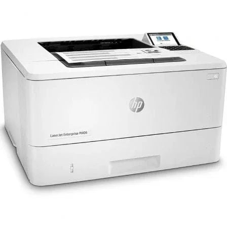 Impresora Láser Monocromo HP Laserjet Enterprise M406DN Dúplex/ Blanca - PixelPlaza