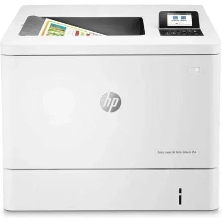 Impresora Láser Color HP LaserJet Enterprise M554DN Dúplex/ Blanca - PixelPlaza