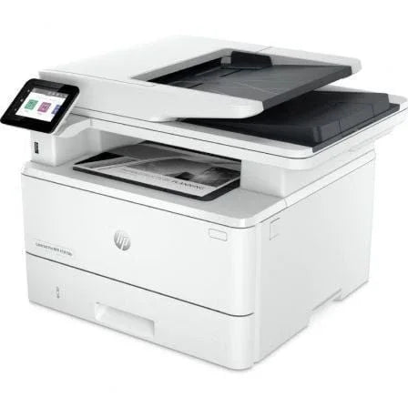 Multifunción Láser Monocromo HP Laserjet Pro 4102FDW WiFi/ Fax/ Dúplex/ ADF/ Blanca - PixelPlaza