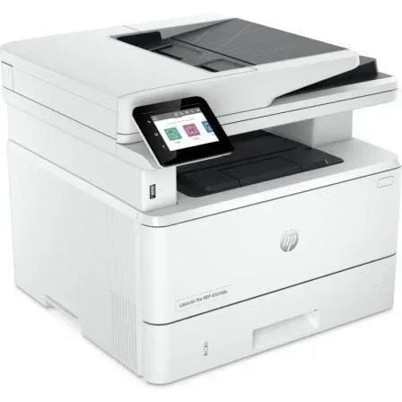Multifunción Láser Monocromo HP Laserjet Pro 4102FDW WiFi/ Fax/ Dúplex/ ADF/ Blanca - PixelPlaza