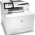Multifunción Láser Color HP LaserJet Enterprise MFP M480F/ Fax/ Dúplex/ ADF/ Blanca - PixelPlaza