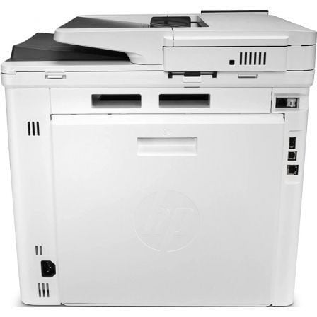 Multifunción Láser Color HP LaserJet Enterprise MFP M480F/ Fax/ Dúplex/ ADF/ Blanca - PixelPlaza
