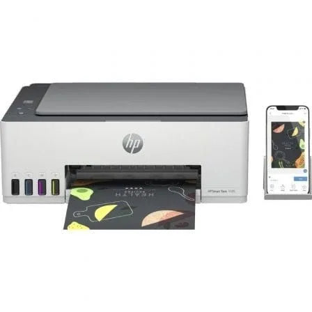 Multifunción Recargable HP Smart Tank 5105/ WiFi/ Blanca - PixelPlaza
