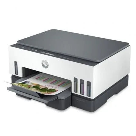 Multifunción Recargable HP Smart Tank 7005/ WiFi/ Dúplex/ Blanca - PixelPlaza