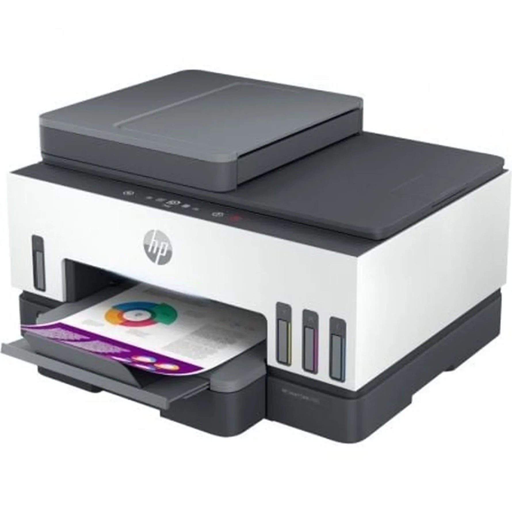 Multifunción Recargable HP Smart Tank 7605 WiFi/ Fax/ Dúplex/ Blanca - PixelPlaza