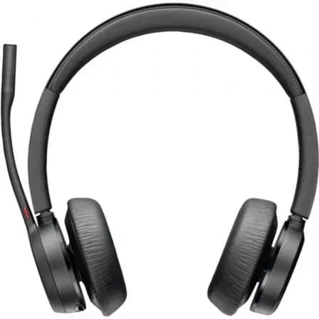Auriculares Inalámbricos Poly Voyager 4320 para Microsoft Teams + Adaptador BT700/ con Micrófono/ Bluetooth/ Negros - PixelPlaza