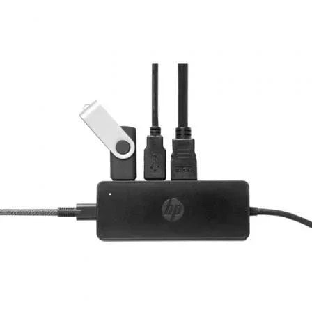 Docking USB 3.0 Tipo-C HP USB-C Travel G2/ 2xUSB/ 1xHDMI 4K/ 1xVGA/ Negro - PixelPlaza