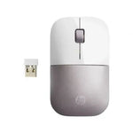 Ratón Inalámbrico HP Z3700/ Hasta 1200 DPI/ Blanco y Rosa - PixelPlaza