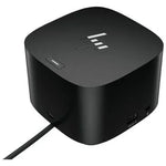 Docking USB Tipo-C HP G4/ 2xUSB/ 2xUSB Tipo-C/ 1xAC/ 1xHDMI/ 1xRJ45/ 2xDisplayPort/ 1xThunderbolt/ 2xUSB PD/ 1xUSB Tipo-C PD/ 2xTarjetas NIC/ Negro - PixelPlaza