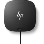 Docking USB Tipo-C HP G5/ 4xUSB/ 1xUSB Tipo-C PD/ 1xHDMI 4K/ 1xRJ45/ 2xDisplayPort/ Negro - PixelPlaza